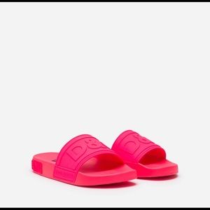 Dolce and Gabbana Pool Slides